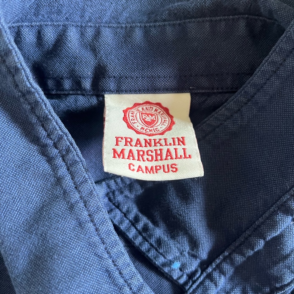 Franklin & Marshall Navy Campus Shirt